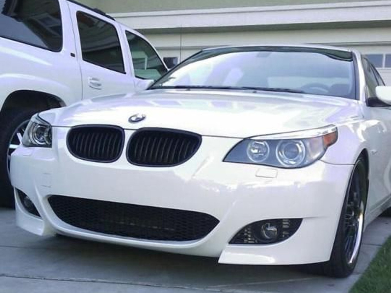 BMW 5 Series E60 2006-2010 Front Bumper and grille M5 Style with Fog Light mounts